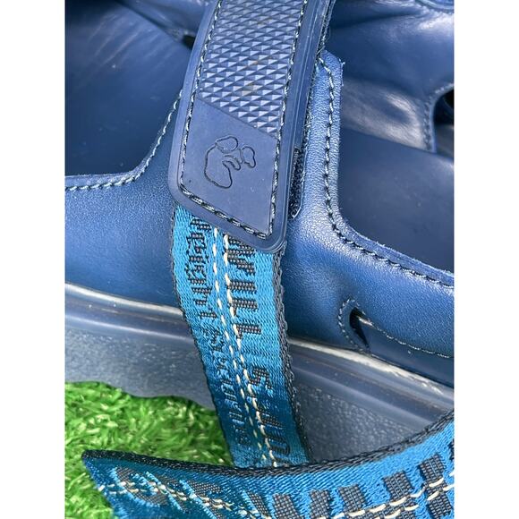OFF-WHITE Trek Sponge Sole Sandals Blue Size 39 EU 9 US main image 6